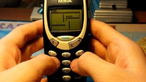 Игра Snake 2 (змейка) на телефоне Нокиа 3310
