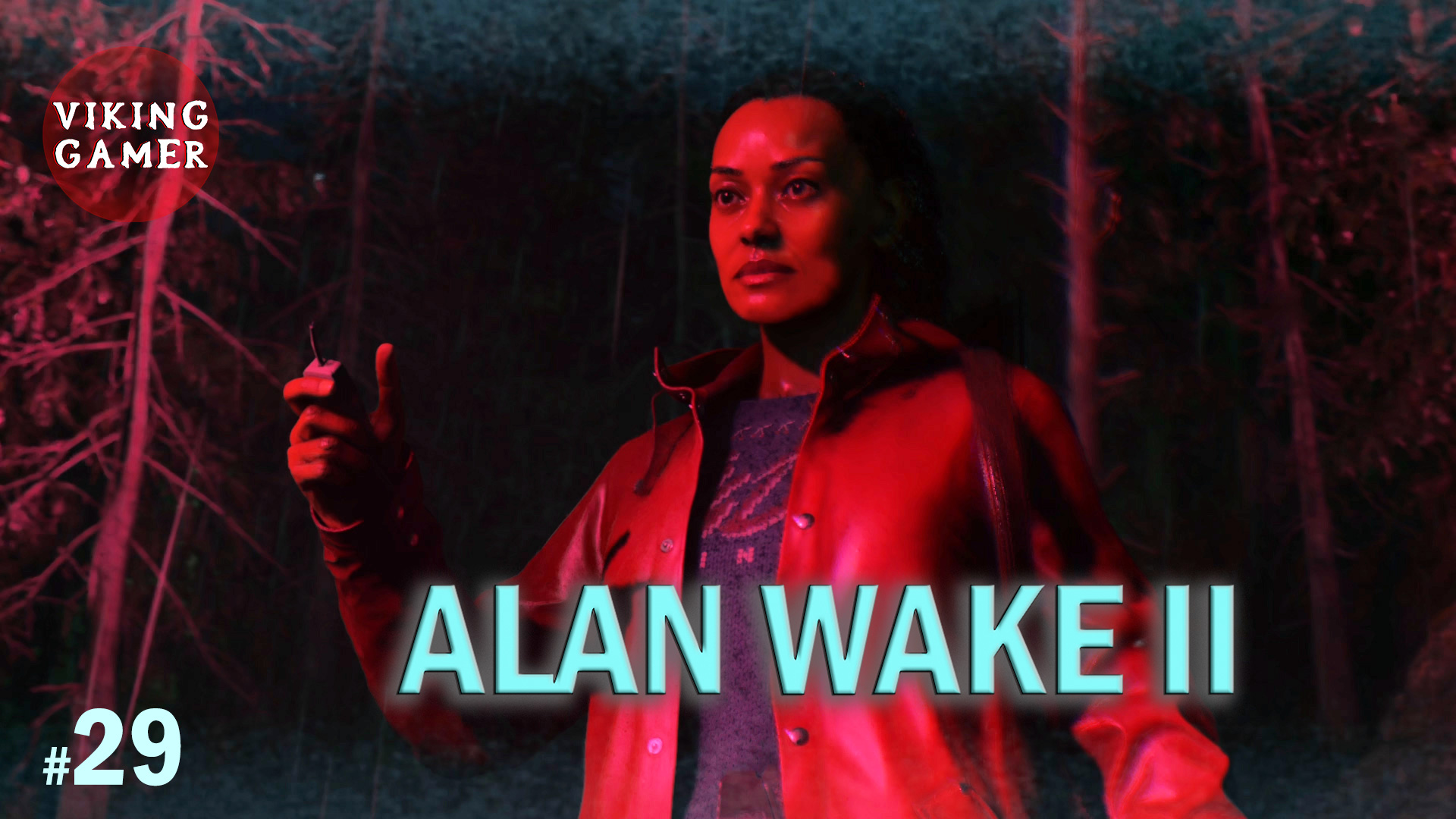 Прохождение  "Alan Wake II"  часть  29 Ритуал на озере Колдрон