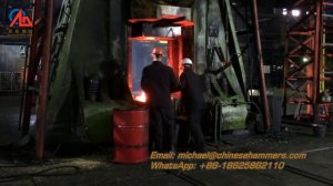 Anyang гидравлический кузнечный молот 10 тонн и 16 тонн для российского клиента