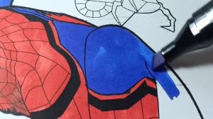 Step By Step Tutorial | How to paint Spider-Man | Marvel How to Draw