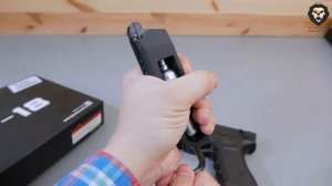 Страйкбольный пистолет KJW KP-18 (CO2, Glock 18) видео обзор