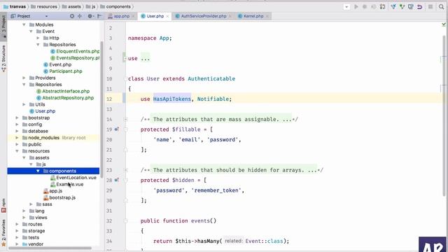 Tranvas: 15 Install Passport to the Laravel application for API calls смотреть онлайн
