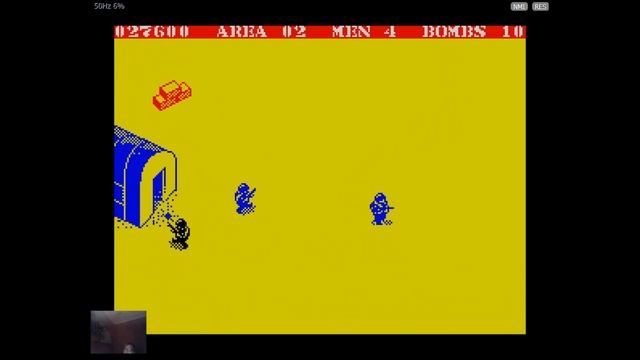 Игра Commando 1985 г не полное прохождение ZX Spectrum смотреть онлайн