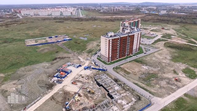 ЖК «Аннинский парк» (аэросъемка: 17.10.2016)