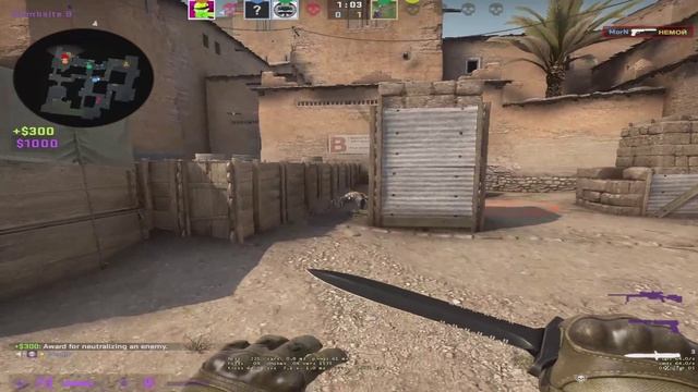 Даже бомбу поставить не дал :D (CS:GO)