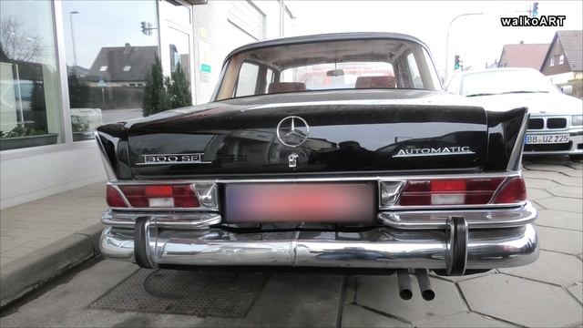 Mercedes-Benz W112 300 SE lang Automatic * Heckflosse * Classic Car Oldtimer 1963 - 67 Fintail Seda смотреть онлайн