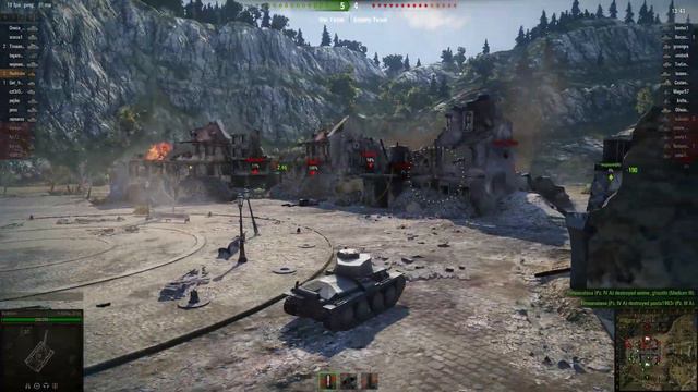 World of Tanks: And that's how you get the Top gun medal смотреть онлайн