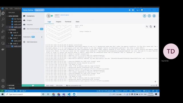 How to demo Redis and Redis replication in window using docker смотреть онлайн