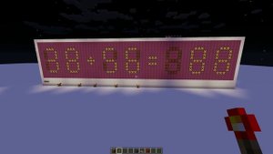 Сделал калькулятор в Майнкрафт