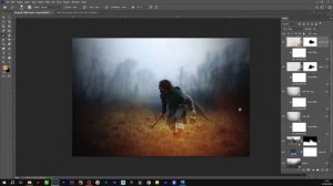 Photoshop Tutorial: Gaussian Blur and Lighting Effects