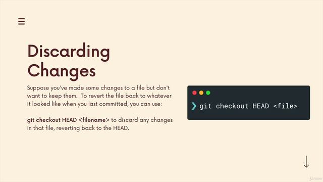 10 Undoing Changes & Time Traveling смотреть онлайн