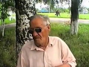 Усманская МАТАНЯ - Гармонист Шумских Николай Алексеевич из Красного (Усманский район) 2000 г.