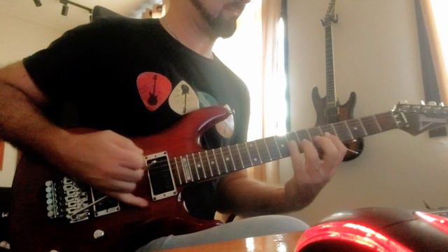 Ibanez JS 100, Dimarzio Paf Pro (neck), Malagoli Evo (bridge) - Gélo Andery смотреть онлайн