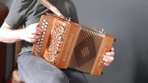 L'inconnu de Limoise (mazurka) accordéon diatonique, melodeon