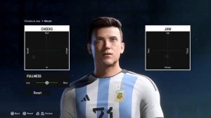 Dybala FIFA 24 pro clubs look alike tutorial | EA SPORT FC 24 | As Roma | Argentina