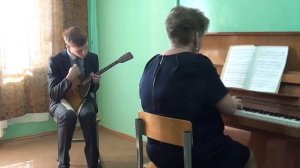 "Дорога на Карачев", балалайка, исп.Петрачков Андрей, 14 лет