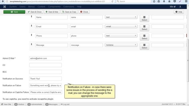 Joomla 3.x. How To Manage TM Ajax Contact Form Module смотреть онлайн