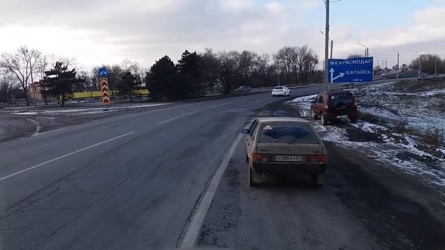 Рейс на Тбилиси.Вот и до снега на юге добрались... смотреть онлайн