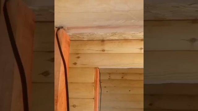 Обзор дома из оцилиндрованного бревна. Часть 2. смотреть онлайн
