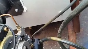 Переделанная дизельная горелка