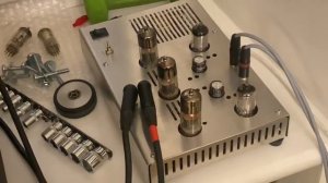 Обзор от Дмитрия на ламповый усилитель воспроизведения.