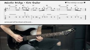 METALLICA - THE MEMORY REMAINS (Guitar cover with TAB | Lesson)