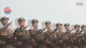 Военный парад в северной Корее под музыку!Ржака