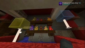 FNaF 1 + Fredbear's Family dinner in minecraft! (Map Showcase)