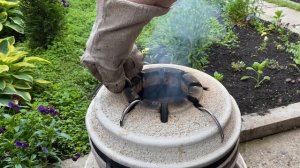 Приспособление в тандыр что бы готовить мясо без копоти и горечи? Простейшее решение проблемы.