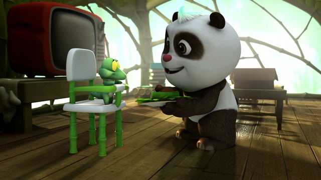 Кротик и Панда, 12 серия. Таинственное яйцо