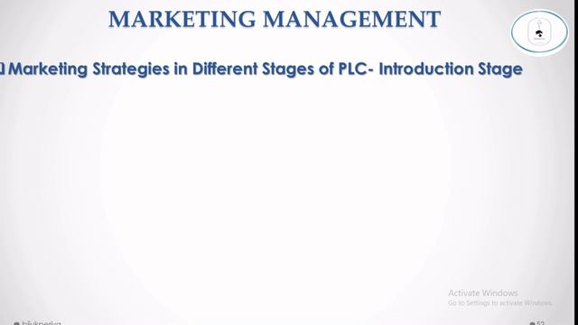 PRODUCT LIFE CYCLE I MARKETING MANAGEMENT I FUNCTIONAL APPLICATION OF MANAGEMENT I PART 23 смотреть онлайн