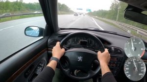 Олдовый тест драйв пежо 406(2.0 HDI 90л.с.)обзор/в движении/дизайн