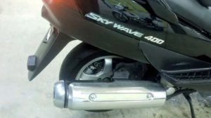 Suzuki SKYWAVE 400 Limited 2004г. Номер рамы: CK43A-103707 Есть в аукционной статистике.