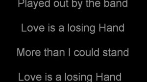 Amy Winehouse-Love is a losing Game (Lyrics)