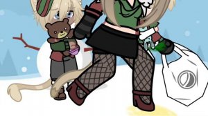 My Gacha Toddlers Christmas with the family(We go home and make Christmas cookies afterwards!!) 😂💖