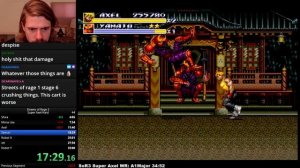 Streets of Rage 3 Super Axel speedrun 33:47