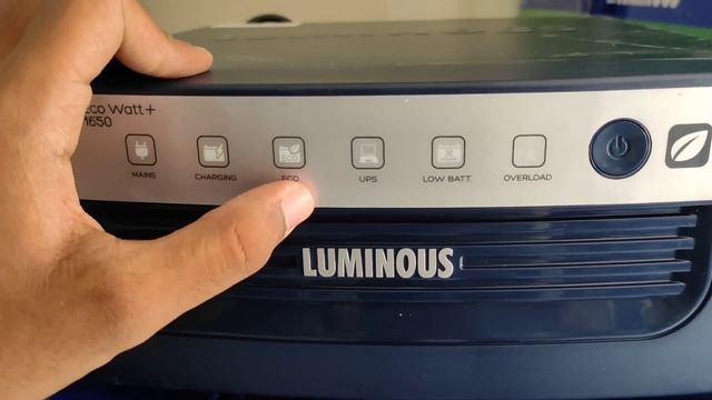 UNBOXING ECO WATT+ 1650 LUMINOUS INVERTER|inverter FOR HOMES & SHOPS|1500VA|VIDYUTH TECH|ENG смотреть онлайн