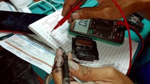 How to test epson printhead using multimeter tester