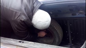 Куда девать запаску, при ГБО?