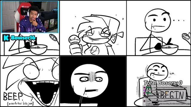 FNF OURPLE GUY V3 & CRUNCHIN V3 смотреть онлайн