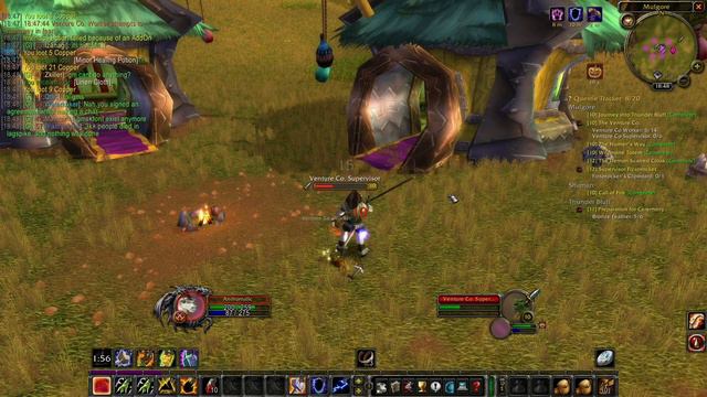 WoW Hardcore Classic - HORDE - TAUREN - SHAMAN - Level 10-12 (Stitches Server) 4 смотреть онлайн