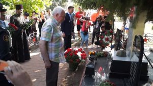 Возложение цветов к памятнику летчика Талалихина. 22.09.2018 г.