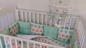 Бортики и Мобиль в кроватку для новорождённого - Baby.Eco.Decor -