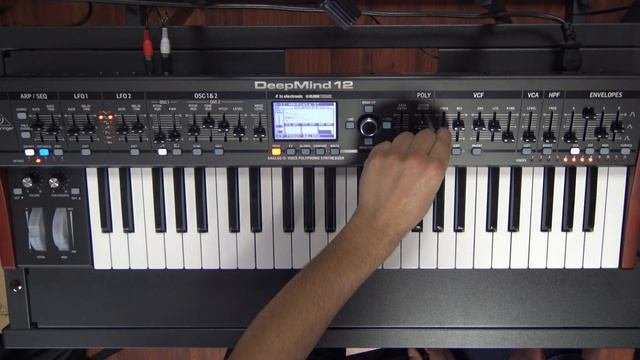 Behringer DeepMind 12 - DEMO (No Talking)