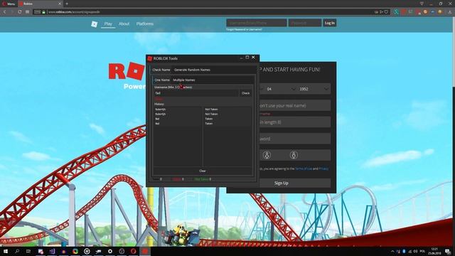 ROBLOX Name Generator смотреть онлайн