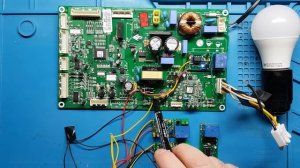 Холодильник LG - переделка линейного , инверторного компрессора на обычный (адаптер обманка).