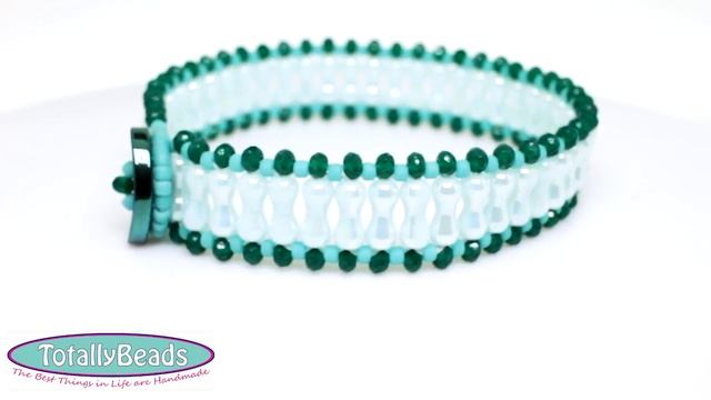 Sea Green Hourglass Bracelet