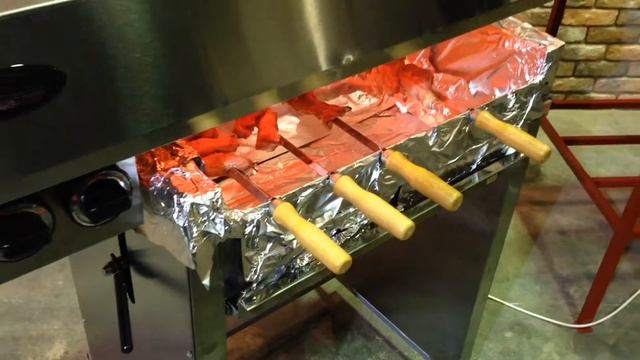 Газовая шашлычница GRILL MASTER смотреть онлайн