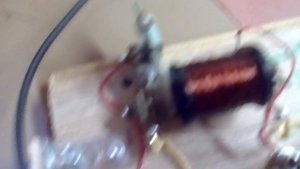 Электромеханический прерыватель индуктивности с экспериментальным обвесом. Замер ОЭДС. Схема