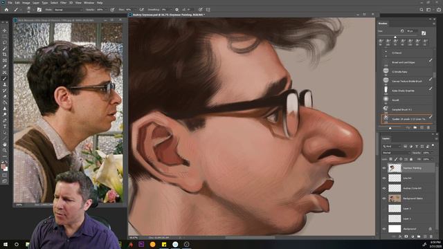 Digitally Painting a Caricature of Seymour смотреть онлайн